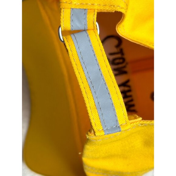 Hat Why Not Zero? Russell Westbrook Basketball Slogan Yellow Cap America Flames - Picture 6 of 7